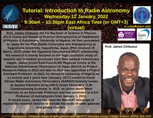 Read more about the article Virtual Tutorial in Radio Astronomy
